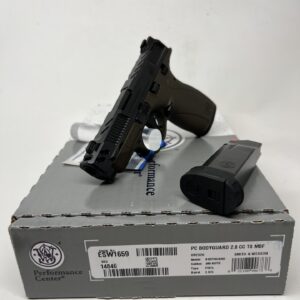 New PERFORMANCE CENTER® S&W® BODYGUARD® 2.0 CARRY COMP® - THUMB SAFETY - MIDNIGHT BRONZE - 380ACP