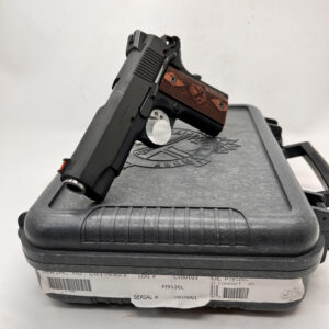 Used SPRINGFIELD 1911 RANGE OFFICER COMPACT - MATCH GRADE 4" BULL BARREL - 45ACP - BLACK