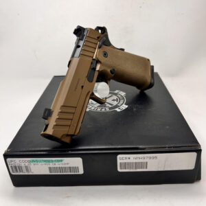 New SPRINGFIELD ARMORY 1911DS PRODIGY™ COMPENSATED AOS HANDGUN - 4.25" MATCH GRADE BULL BARREL - 17+1 and 20+1 - COYOTE BROWN - 9MM
