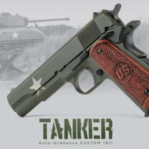 New AUTO ORDNANCE 1911 TANKER Edition SEMI-AUTO 5" PISTOL - 45 ACP - OLIVE DRAB GREEN