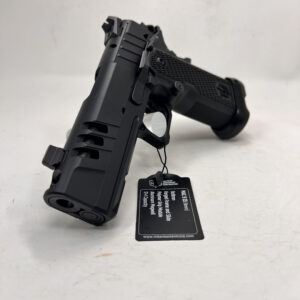 New 1911 MAC 9 DOUBLE STACK COMPENSATED - 4.25" BULL BARREL w/11 DEGREE TARGET CROWN - 17+1 - 9MM - BLACK