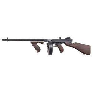 New AUTO ORDNANCE THOMPSON 1927A-1C LIGHTWEIGHT DELUXE 45ACP - SEMIAUTOMATIC RIFLE - the “Chicago Typewriter®” - 18" BARRELED TOMMY GUN w/20-Round Stick and 50-Round Drum