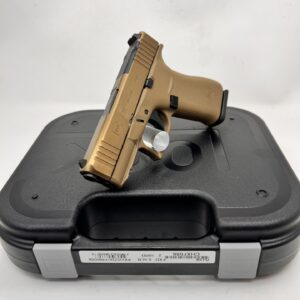 New GEN 5 GLOCK 43X MOS -TWO 10-RD MAGS - COYOTE - 9MM