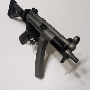 New HECKLER & KOCH-USA SP5K PDW - 5.83" COLD HAMMER FORGED BARREL - TWO 30-ROUND MAGS - 9MM - BLACK/SILVER
