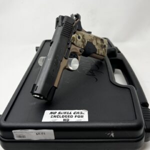 Used KIMBER 1911 PRO COVERT II - 45ACP - CARRY MELT TREATMENT - MATCH GRADE TRIGGER - CRIMSON TRACE LASERGRIPS - CUSTOM SHOP