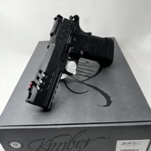 New KIMBER 2K11 PRO COMPENSATED - OPTICS READY - BLACK DLC SS - FLUTED 4.25" BULL BARREL - TWO 19+1 MAGS - 9MM