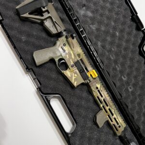 New DANIEL DEFENSE DDM4 V7P 5.56 NATO PISTOL w/10.30" BARREL - 30+1 - SBA5 BRACE - WOODLAND CAMO