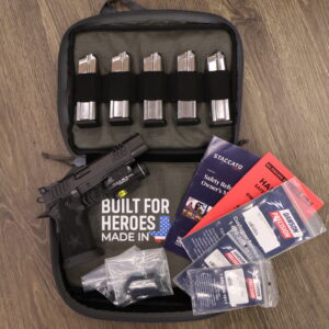 Used STACCATO XL - 5.4" DLC BARREL - TLR-2HL Green Laser - 5 MAGS